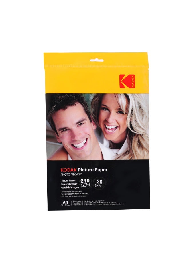 kodak Kodak Picture Paper Photo Glossy 210 GSM Z395037C362FB5872E249Z