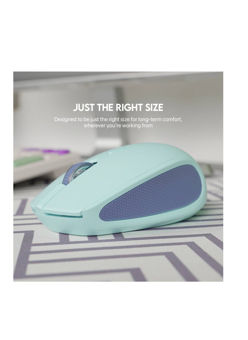 FANTECH - Fantech GO W193 Wireless Mouse with Optical Sensor, Bluetooth 5.0 and 2.4GHz Wireless Technology, Adjustable 800-1600 DPI, 4 Buttons, Silent Click Mice for WindowsXP/7/8/10/11/Mac OS - Image 1
