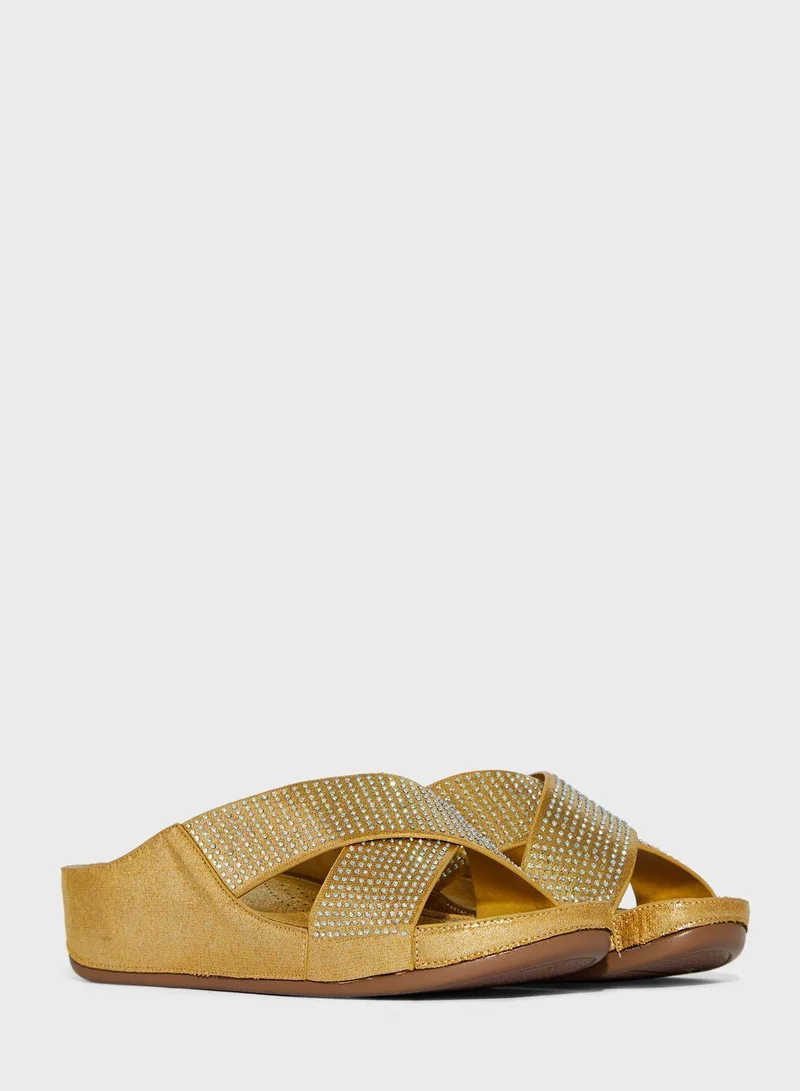 EEAZID Daya Wedge Sandals