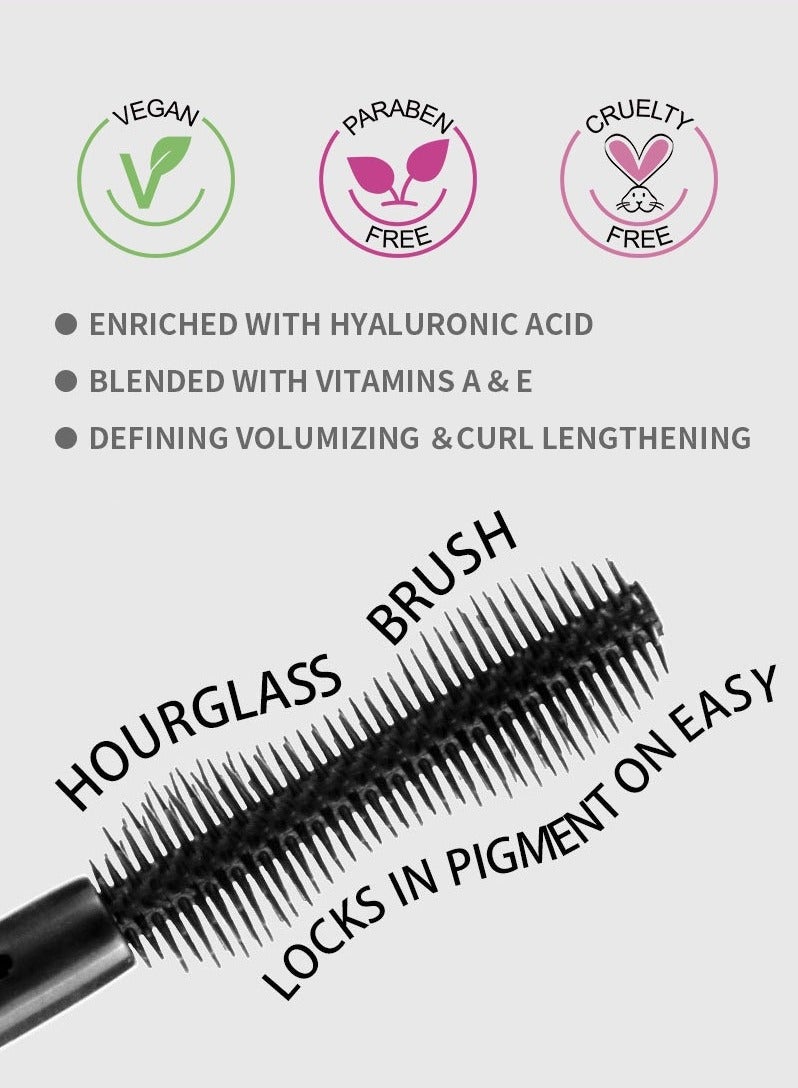 Logo Black Oil Resistant Lengthening Mascara - Image 3