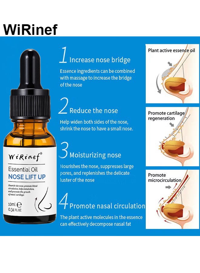 WiRinef Essential Oil Nose Lift Up For Massage Nose, Make Nose Straighter And Beautiful - Image 5