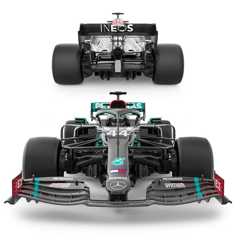 راستار سيارة مرسيدس AMG F1 W11 EQ 1:12 مع ريموت تحكم - اسود - 98460 - Image 3