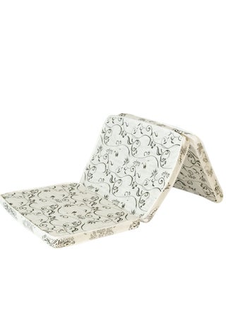 Tri Fold Portable Mattress Foldable Foam Sleeping Mat with Lightweight & Space-Saving Design for Home, Camping & Guests Floral Pattern - pzsku/Z395080723BE983DD54BAZ/45/1743935305/fa2bd8fe-a857-43ee-bdaa-af06aae2633c
