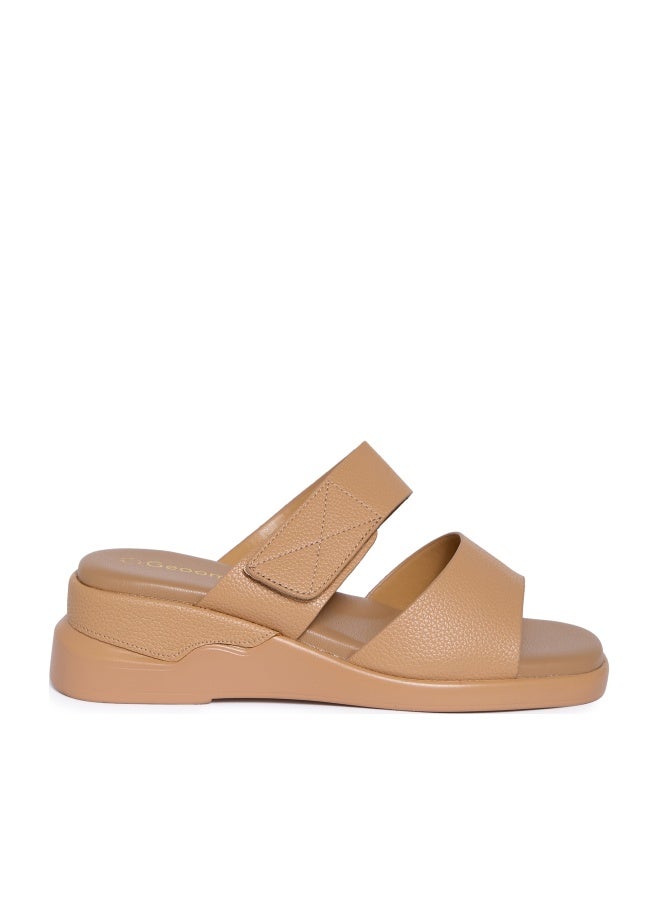 Geoomnii Comfort Slide Sandals for Women – Cushioned Slip-On Casual Sandals for Daily Wear, Home, Travel & Walking - Image 1