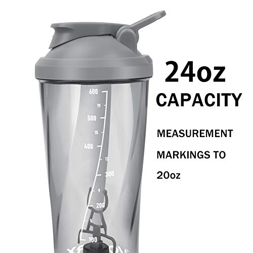 VOLTRX Premium Electric Protein Shaker Bottle, Made with Tritan - BPA Free - 24 oz Vortex Portable Mixer Cup/USB Rechargeable Shaker Cups for Protein Shakes - Image 4