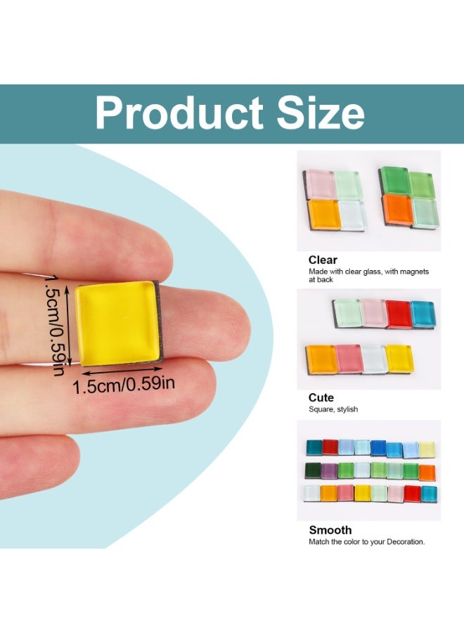 24 Colorful Decorative Refrigerator Magnets - Colorful Fridge Magnets Office, Kitchen, Locker, Glass, and Craft Projects - Image 2