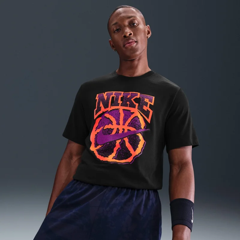 Nike Black Men's Dri-FIT Basketball T-Shirt for Men | Best Price UAE