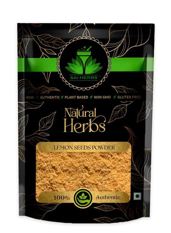 SAI HERBS مسحوق بذور الليمون من ساي هيربز - مسحوق جاتي خاتي - مسحوق بذور جامبيري - نقي وطبيعي (50 جرام) - Image 1