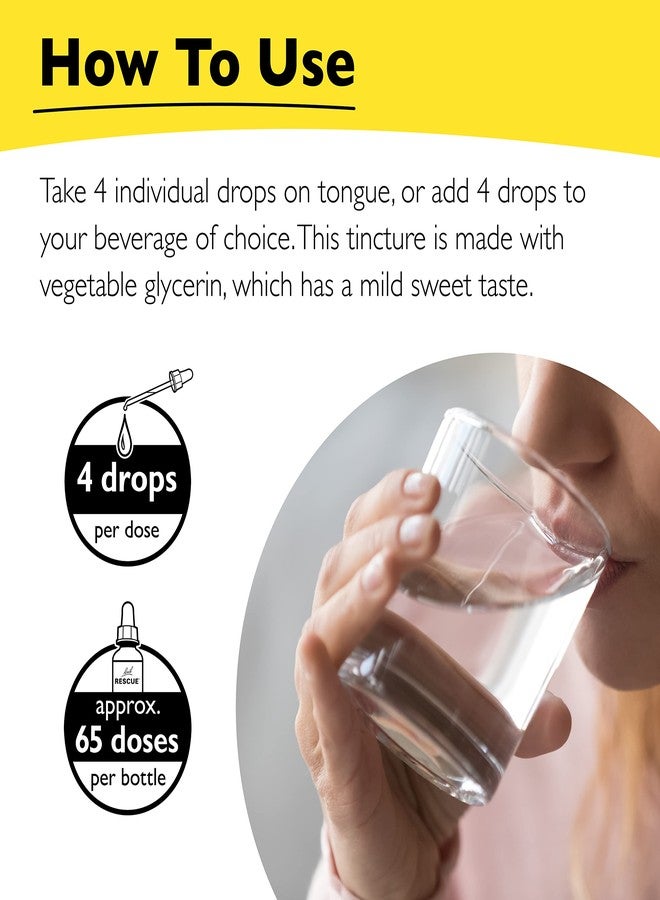 RESCUE Bach Rescue Remedy Dropper 10mL, Natural Stress Relief, Homeopathic Flower Essence, Vegan, Gluten & Sugar-Free, Non-Habit Forming (Non-Alcohol Formula) - Image 5