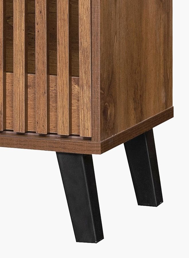 هوم بوكس وحدة تلفاز ببابين انزلاقيين لأجهزة تلفاز حتى 70 بوصة من تورتيلا - Image 4