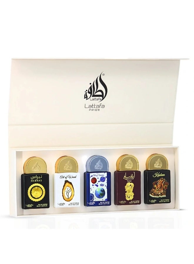 Lattafa PRIDE GIFTSET Collection GS Box - 03 for Unisex | 20ml X 5Pcs - Image 2