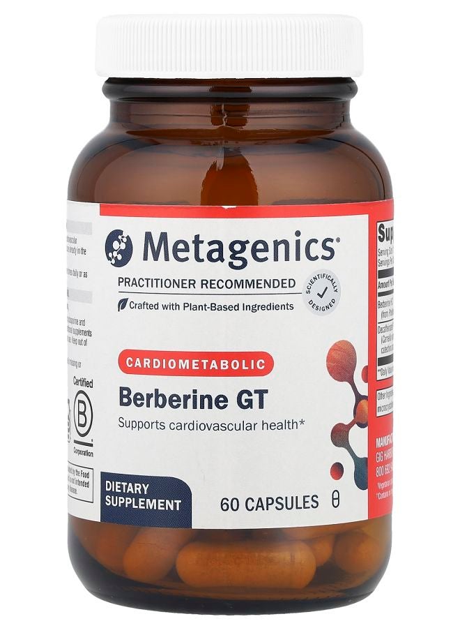 Metagenics Berberine GT  60 Capsules - Image 1
