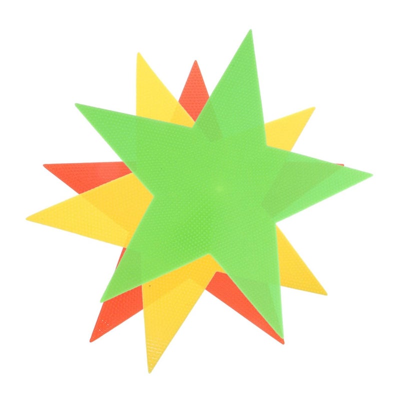 3Pcs Fluorescent Carpet Markers for Gym Training Classroom Sports Activities - Image 2