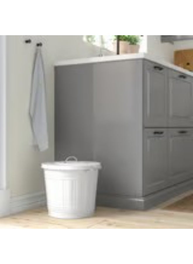 Bin with lid white 16 l - Image 5