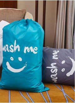 Perfii Extra Large Machine Washable Dirty Clothes Storage Organizer Basket Laundry Bag Drawstring  - Image 3