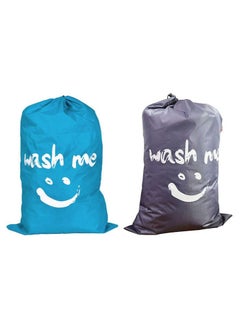 Perfii Extra Large Machine Washable Dirty Clothes Storage Organizer Basket Laundry Bag Drawstring  - Image 2