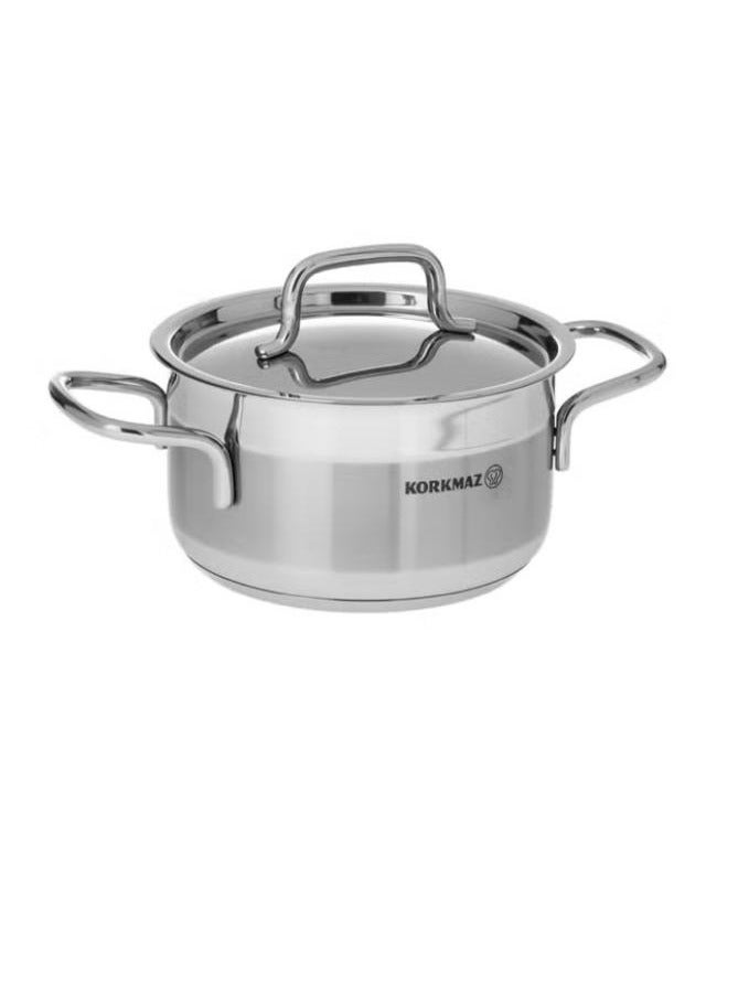 Korkmaz Korkmaz Stainless Steel Deep Pot 18/10