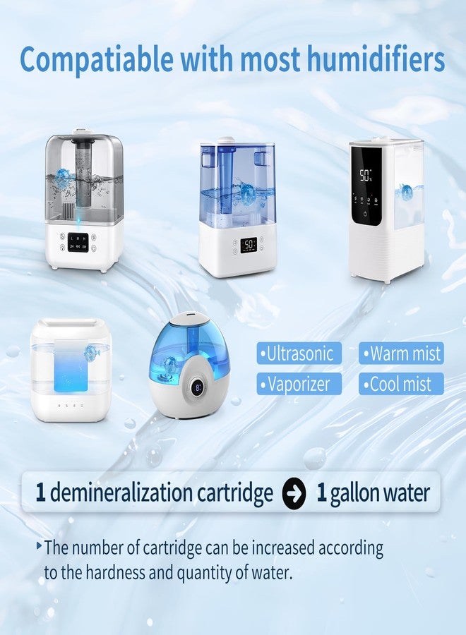 DAJDAH Humidifier Cleaner Fish 12-Pack for Most Humidifiers and Fish Tanks, Humidifier Cleaning Fish and Demineralization Cartridge for humidifiers, Tank Cleaner tablets, Purifies Water, Fights Slime & Odor - Image 4