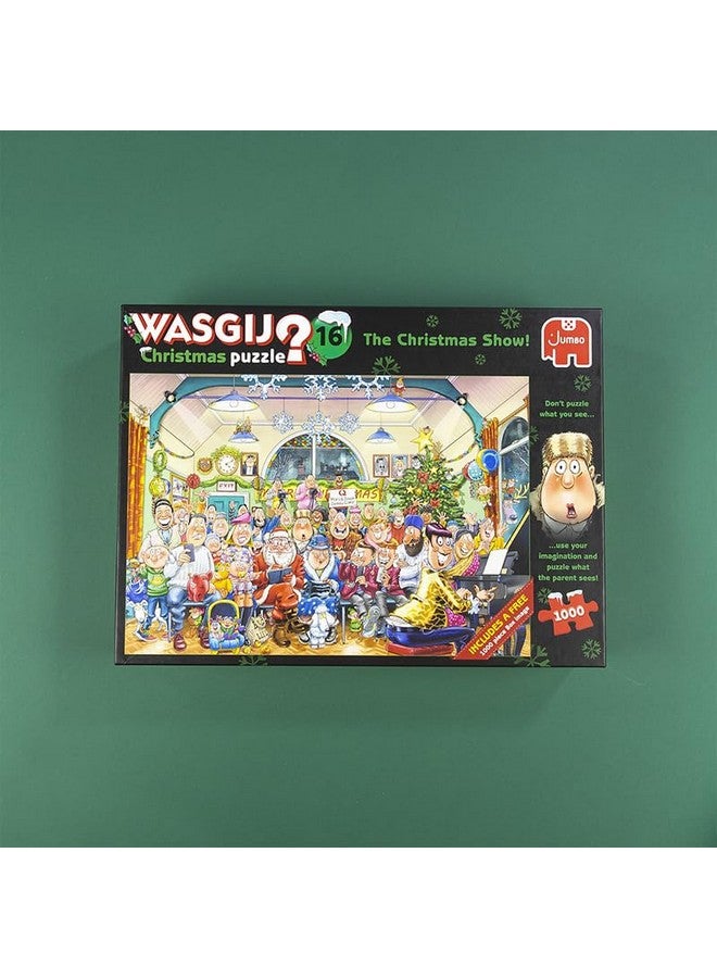 جامبو Wasgij, Retro Original 16 - The Christmas Show، ألغاز تركيب الصور المقطوعة الفريدة من نوعها للكبار، 1000 قطعة - Image 5