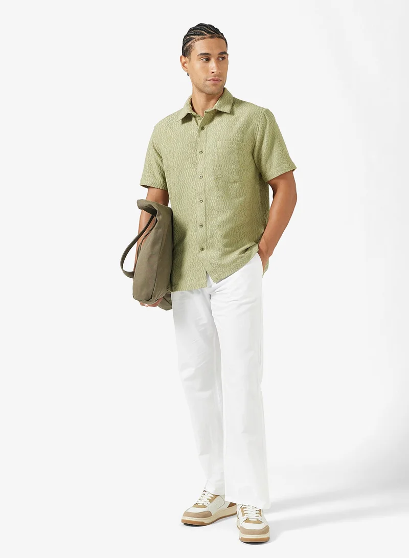 Seventy Five  Regular Fit Classic Shirt for Men | Best Price UAE