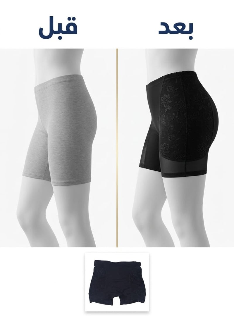 5PLUS High Waist Women Shapewear Shorts Body Shaper Tummy Control Butt Lifter Seamless - Image 3