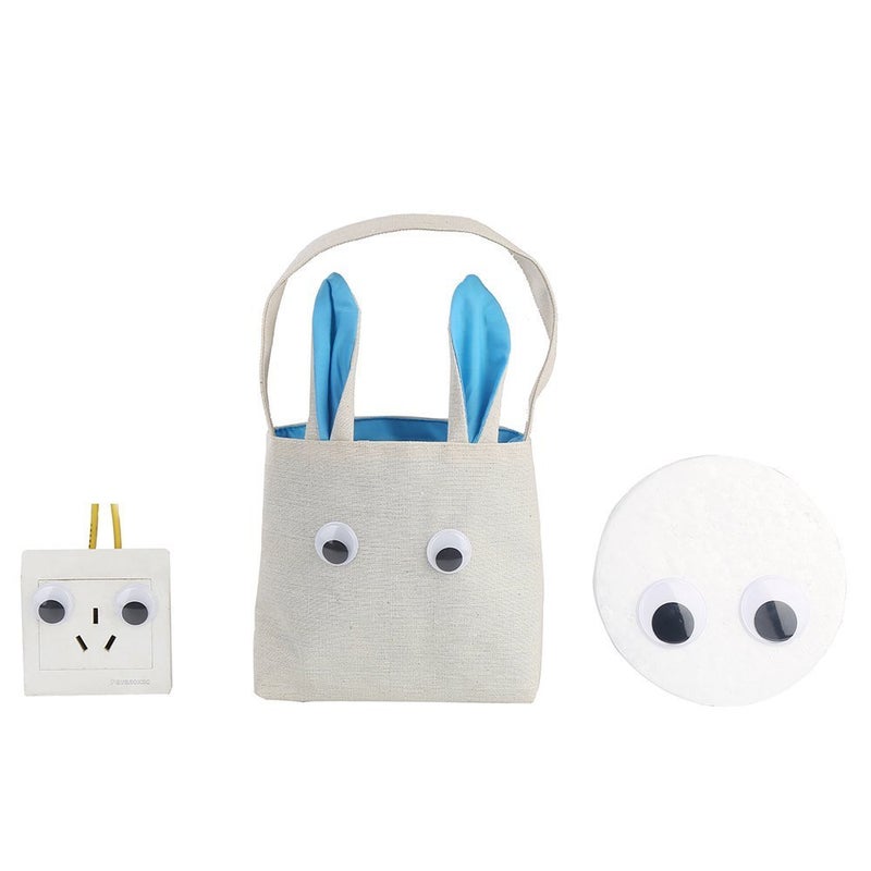 DECORA 500 Pieces 25mm Plastic Wiggle Eyes Self-Adhesive Googly Eyes for Scrapbooking DIY Crafts Doll Masking Supply - Image 3