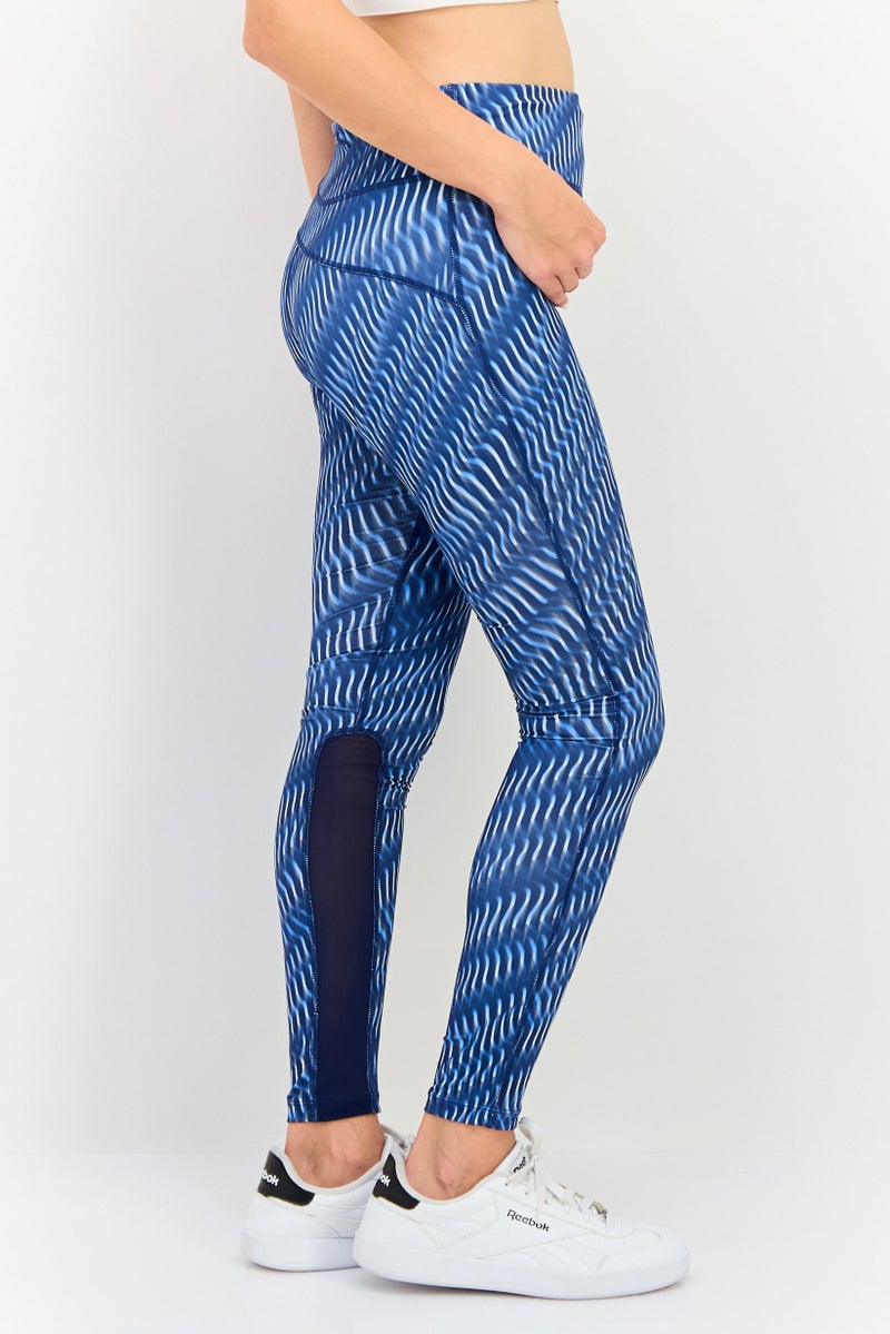 Nike ليغينغز تدريب رياضية للنساء، زرقاء - Image 3