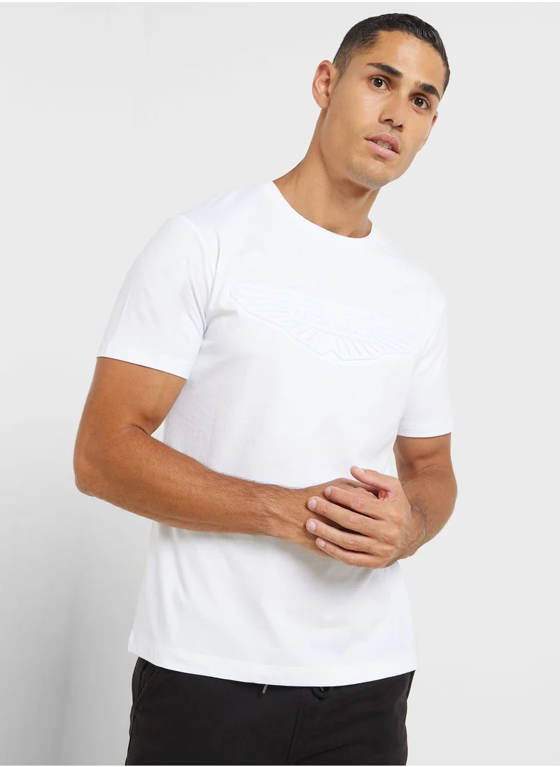 Hackett Embossed Crew Neck T-Shirt