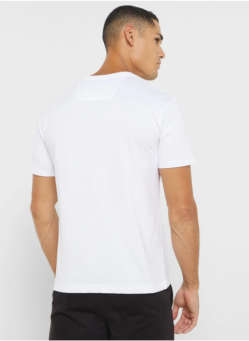 Hackett Embossed Crew Neck T-Shirt