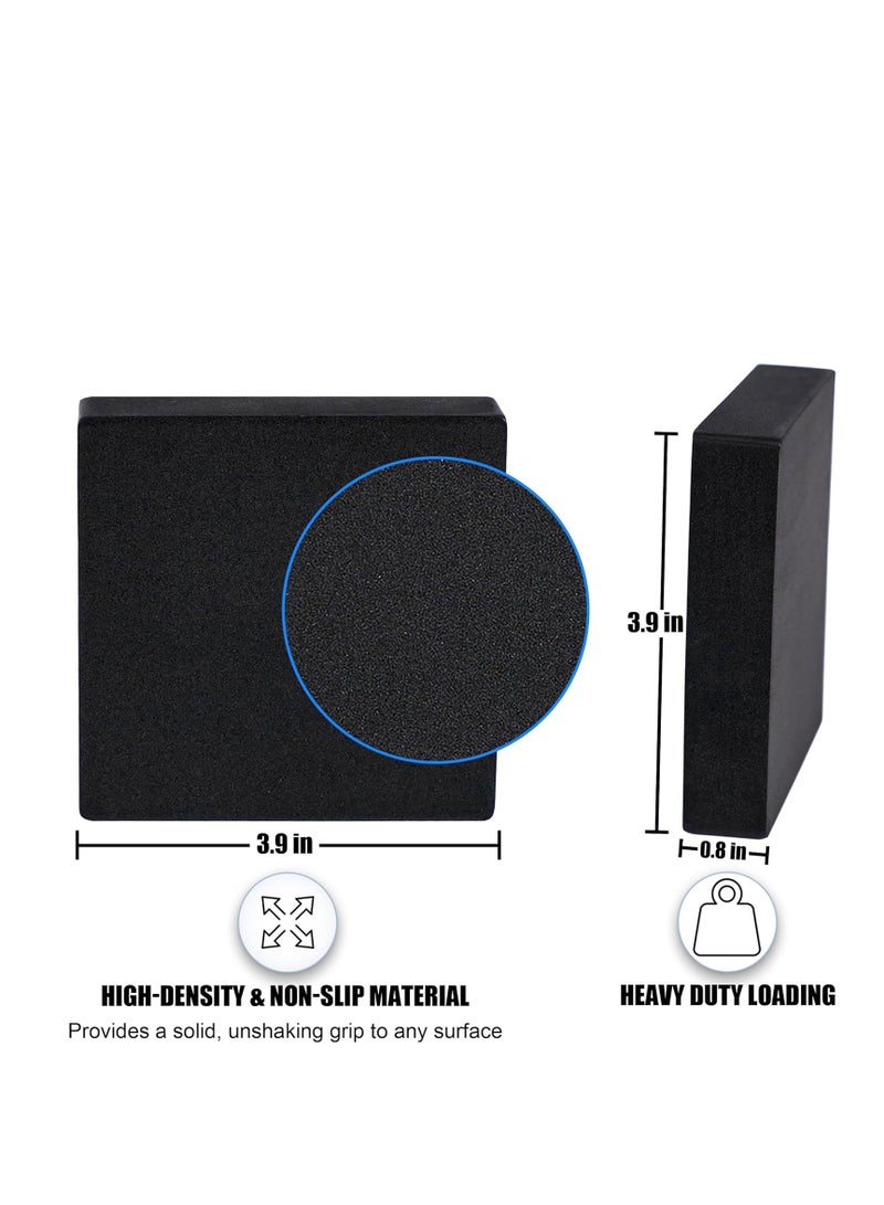 MYLIFEUNIT MyLifeUNIT EVA Shock Absorbing Washer Pads, Anti-Vibration Washer Mat Protector for Washing Machine Dryer Treadmill (8 Pack) - Image 4