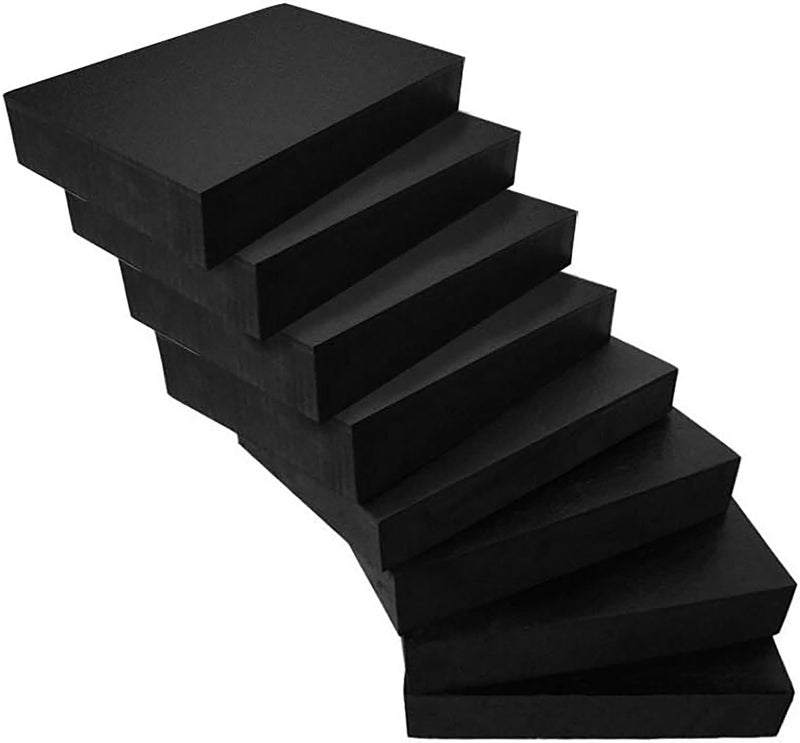 MyLifeUNIT EVA Shock Absorbing Washer Pads, Anti-Vibration Washer Mat Protector for Washing Machine Dryer Treadmill (8 Pack) - Image 1