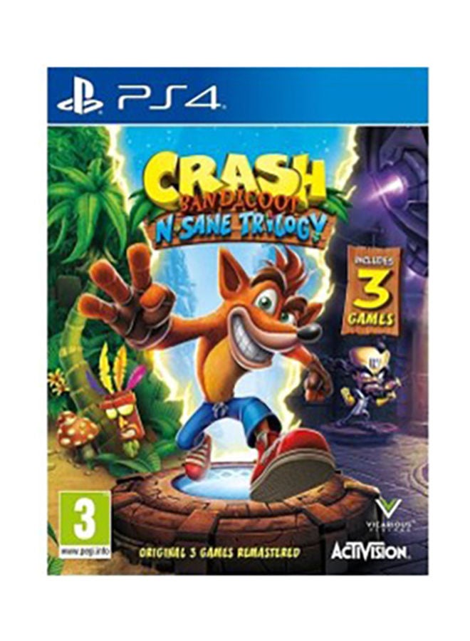 ثلاثية Crash N. Sane من PS4