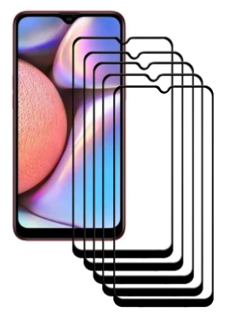 ACLIX 5 Pieces Antistatic ESD Dustproof Premium Quality High Definition Tempered Glass Screen Protector Designed For Samsung Galaxy A10s - Image 1