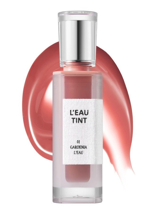 BBI@ BBIA BBIA L’EAU Tint - Glossy & Glow Lip Stain, Watery Lip Tint, Non-Sticky, High Shine Finish, Long-lasting, Moisturizing, Lightweight, Natural, Daily Use, Vegan, Korean Lip Makeup (01 GARDENIA L'EAU) - Image 1