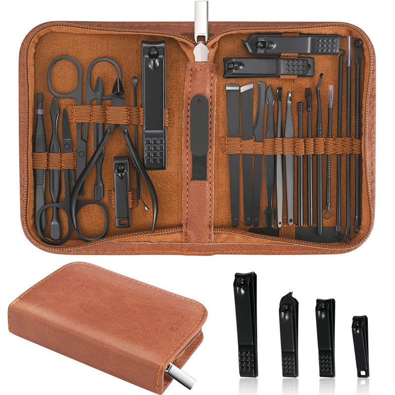26-Piece stainless steel nail scissors set - Image 2