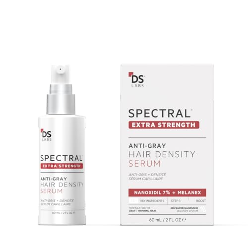 DS LABORATORIES DS Labs Spectral Extra Strength Hair Density Serum formerly SpectralDNCS 60mL Lightweight LeaveIn for Fuller Thicker Looking Hair Melanex Technology Preserves Pigment For Men Women - Image 2