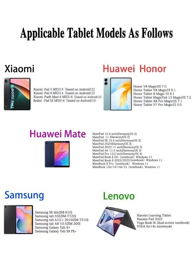 Universal Active Stylus Pen Compatible with Huawei/Honor/Samsung/Lenovo/Xiaomi and Other Android Smartphone and Tablet Devices Tablet Pen, pink - Image 4