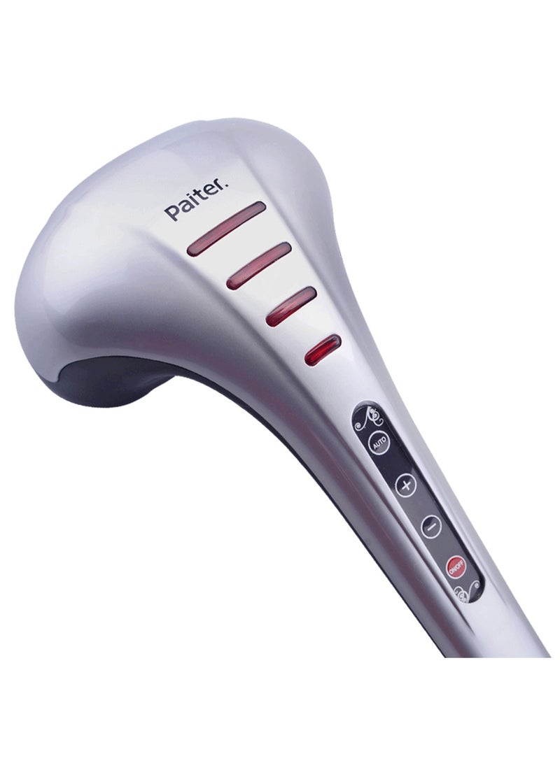 Paiter Handheld Back Massager 4 Speeds & 4 Modes Cordless Deep Tissue Percussion Massager for  Electric Massagers for Full Body Pain Relief - Image 2