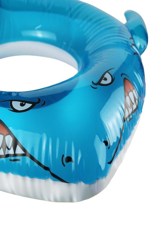 LAFALA Pool Floats Kids Shark Floaties Inflatable Pool Swim Lounger Raft Summer Swimming Ring Pool Toys for Adults Kids - Image 3
