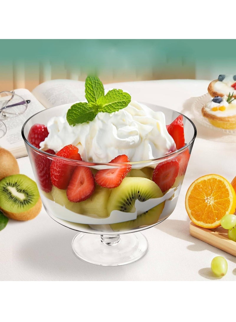 Multi-purpose glass serving platter (clear) - Image 2