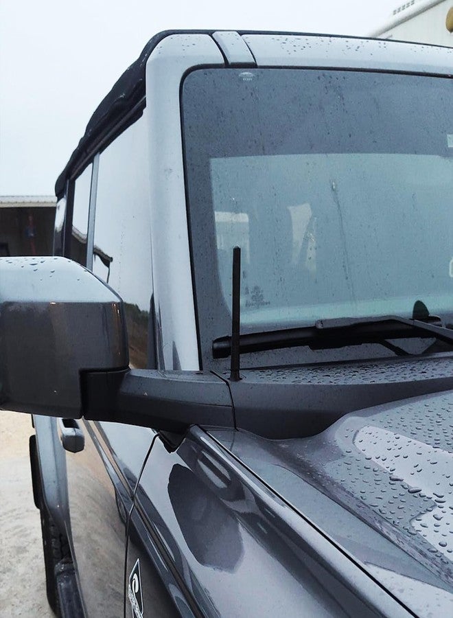 VOFONO Short Antenna for Ford Bronco 2021 2022 2023 2024 Bronco Accessoroes Exterior, 4.5 Inch Stubby Replacement Antenna Compatible with Ford Bronco 2021-2024, Bronco Car Radio Antenna - Image 1