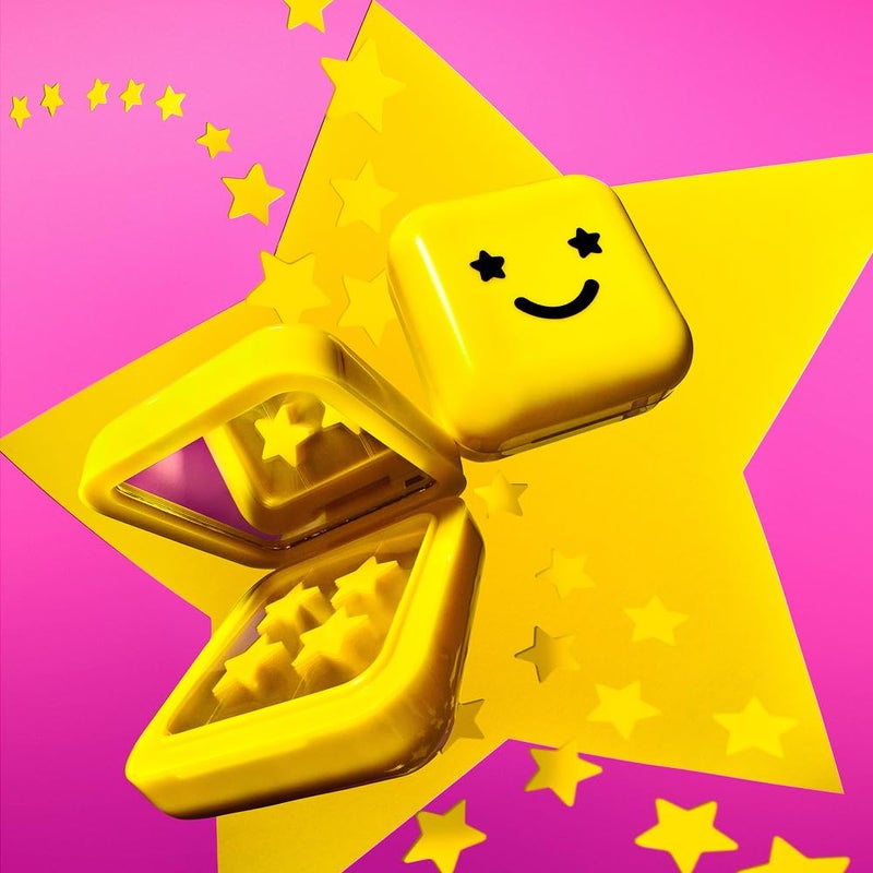Starface World ستارفيس وورلد هيدرو ستارز، رقع البثور الغروانية المائية، تمتص السوائل وتقلل الاحمرار، شكل نجمة لطيف، عناية بالبشرة نباتية ولم يتم الإساءة إلى الحيوانات لتصنيعها (32 قطعة) - Image 4