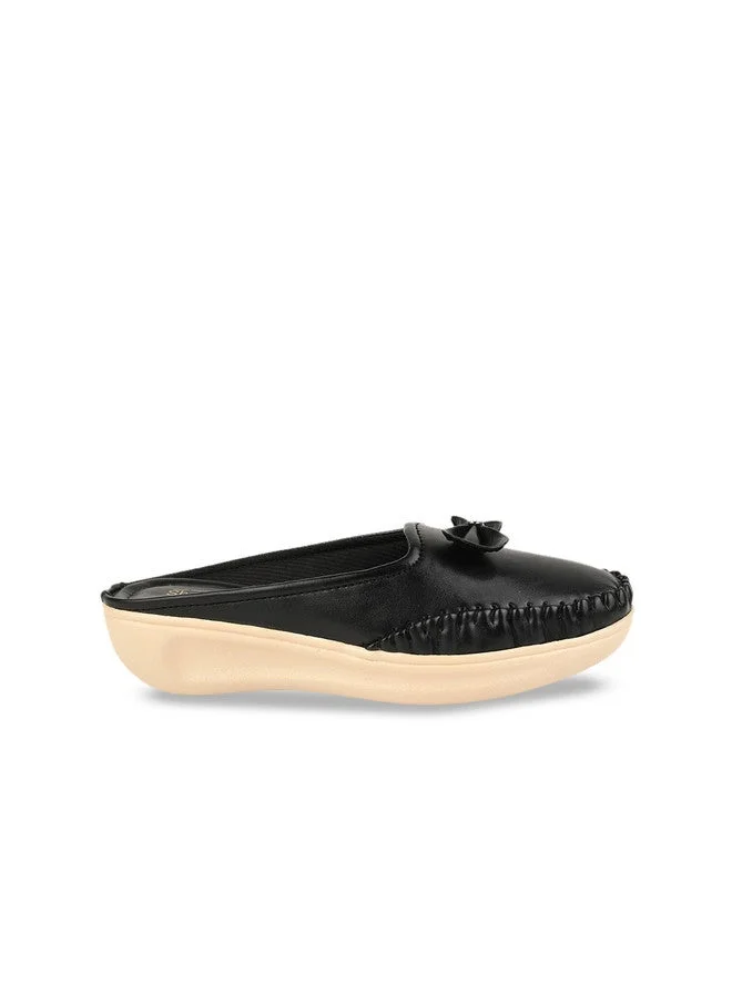 شوتوبيا Shoetopia Upper Bow Detailed  Slip-On Loafers for Women & Girls