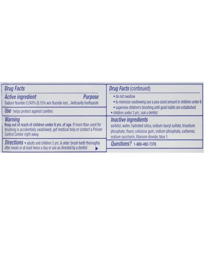 Crest Toothpaste 8.2 Ounce Cavity Protection Regular (Pack of 2 - Image 4