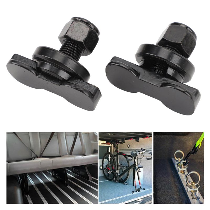 قطعة 2 من أقراص تثبيت مسار L من الفولاذ الكربوني المجلفن - أقراص تثبيت مسار الطائرات لحاوية الشاحنة والمقطورة - Image 5