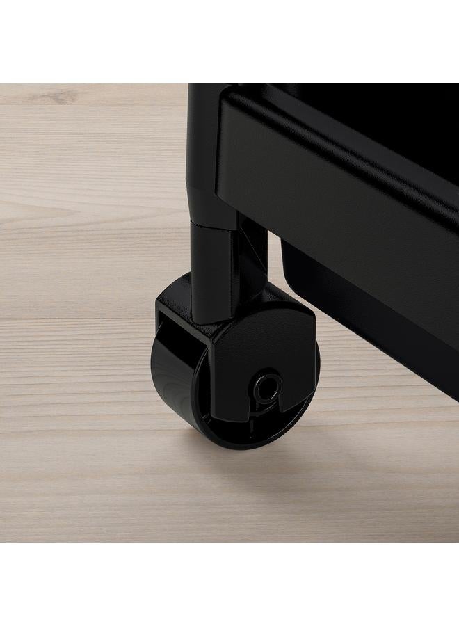 زبون عربة، أسود، 54X18X71 سم - Image 4