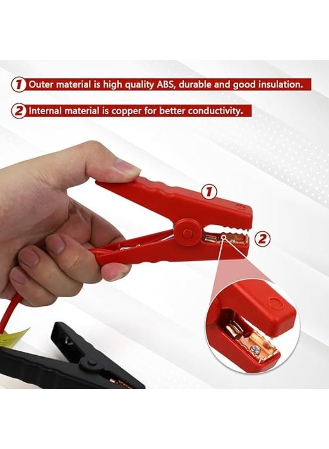 EC5 Plug Car Battery Jump Starter Cable - Heavy Duty 12V Booster Cable with Insulated Crocodile Clips - Professional Replacement Cable for Portable Jump Starter Power Banks - Image 5