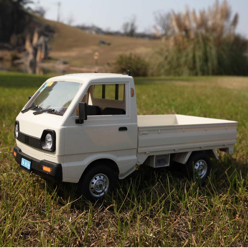 ARRIS WPL D12 1/10 RWD 2.4G Off Road RC Car Drift Climbing Truck Crawler with Brushed 260 Motor 1:10 Simulation RC Vehicles - Image 2