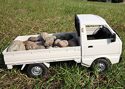 ARRIS WPL D12 1/10 RWD 2.4G Off Road RC Car Drift Climbing Truck Crawler with Brushed 260 Motor 1:10 Simulation RC Vehicles - Image 4
