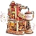 ROKR 3D Wooden Puzzle for Adult  Gift Factory Mechanical Model Kit with Music  Lights 449pcs Adult Wooden Puzzles DIY Building Toy for Adults - Image 2
